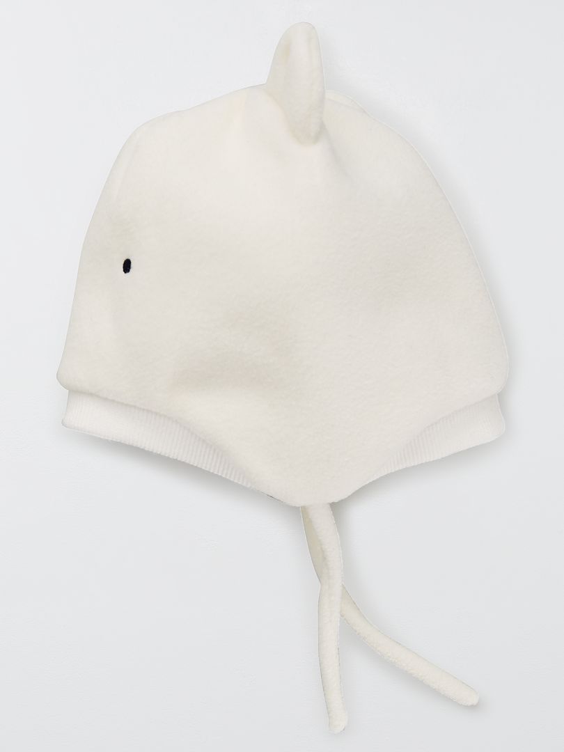 Gorro micropolar lúdico BRANCO Kiabi 6 00