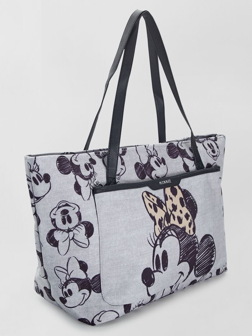 Sacola Estampado Minnie Disney Cinza Kiabi 30 00