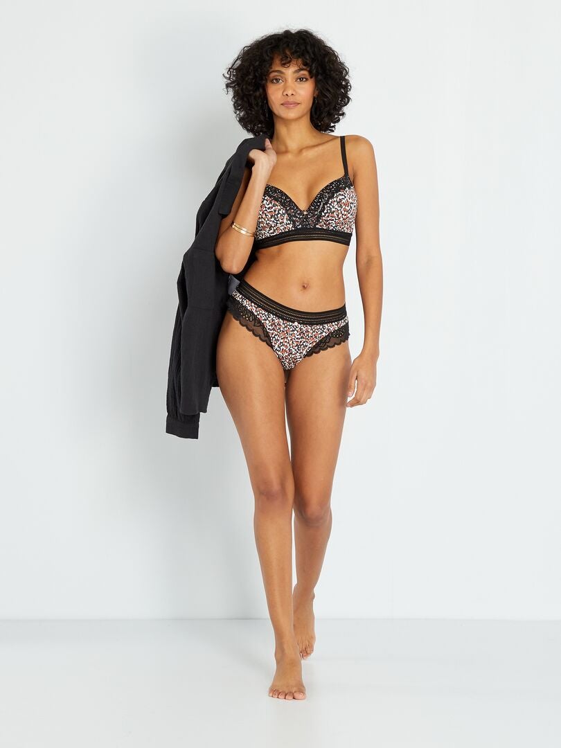 Soutien Acolchoado Mojito Lingerie Bege Kiabi