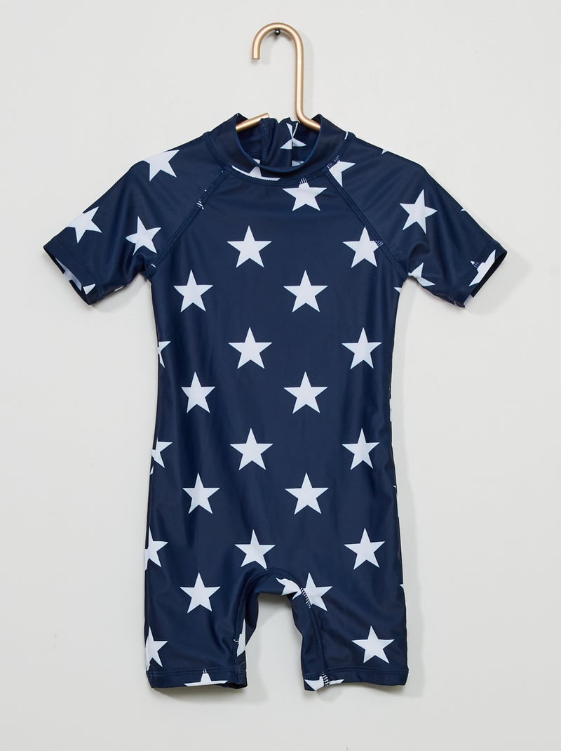 - Macacão de banho 'com estrelas' Azul Marinho - Kiabi