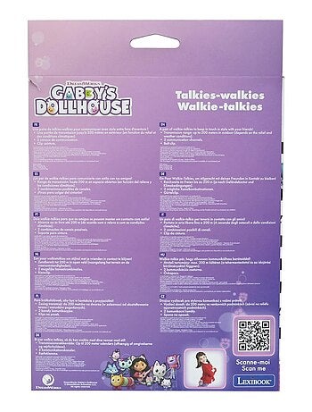 120m gabby's dollhouse walkie talkies