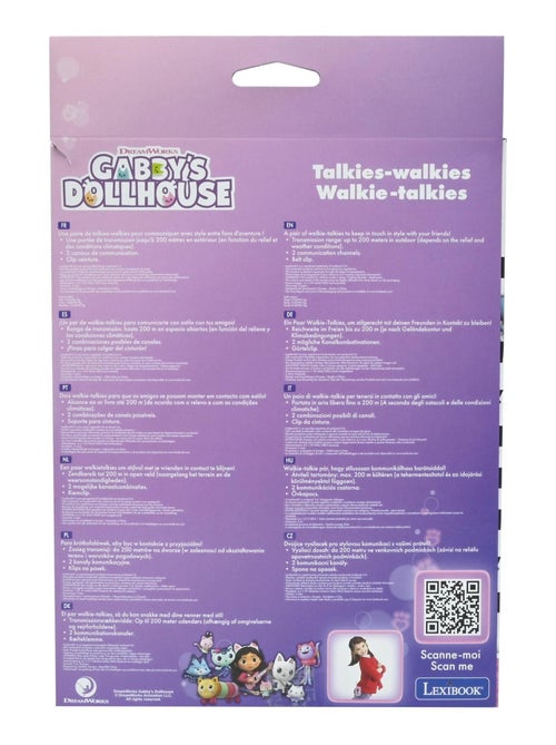 120m gabby's dollhouse walkie talkies - Kiabi
