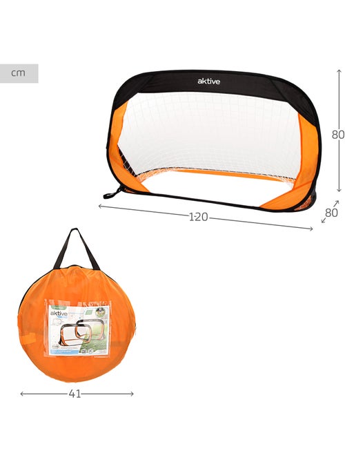 2 balizas de futebol pop-up da aktive sports - Kiabi 2 balizas de futebol pop-up da aktive sports - Kiabi