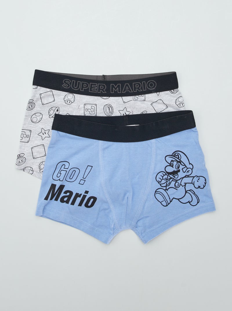 2 boxers 'Mario Kart' BRANCO - Kiabi