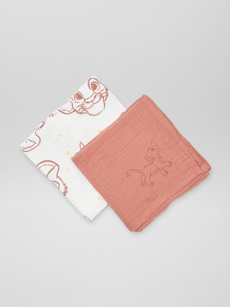 2 fraldas 'Simba' 'Disney' BRANCO - Kiabi