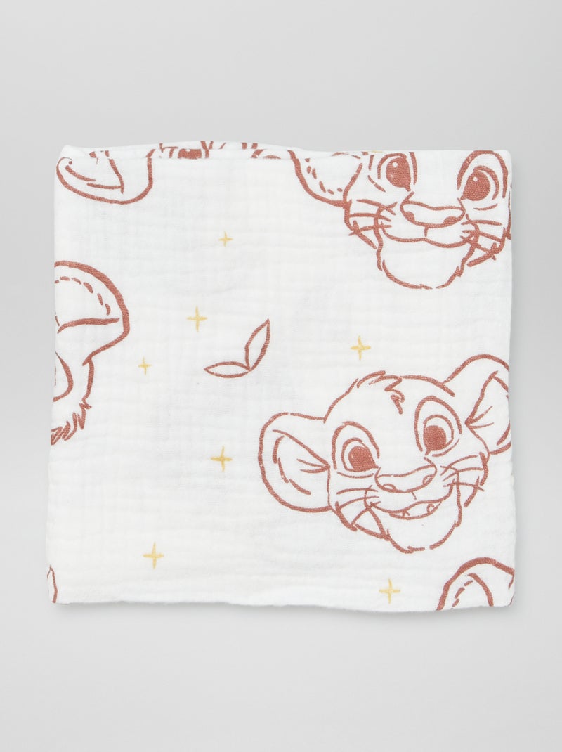 2 fraldas 'Simba' 'Disney' BRANCO - Kiabi