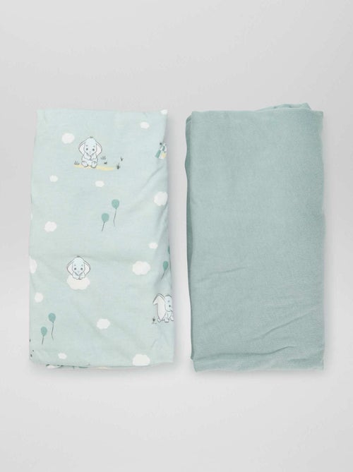 2 lençóis-capa 'Disney' - Kiabi