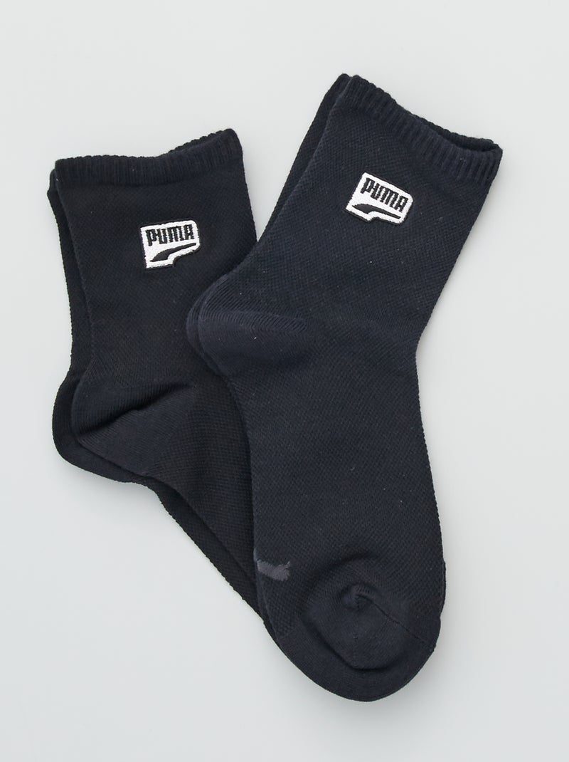 2 pares de meias 'Puma' Preto - Kiabi