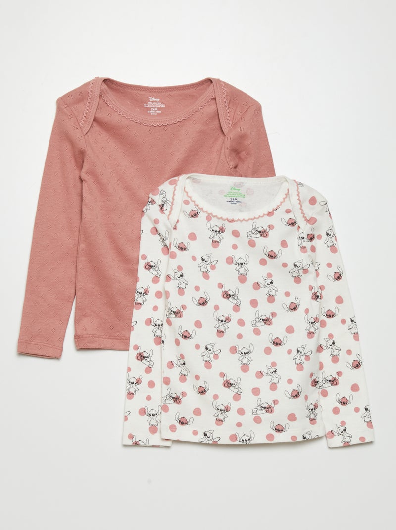 2 t-shirts 'Disney' BRANCO - Kiabi