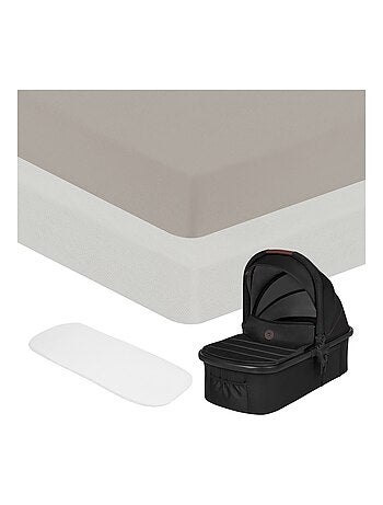 2 x Lençóis de bambu para alcofa – LIONELO – Universais – 70 x 30 cm