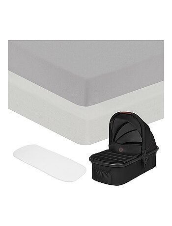 2 x Lençóis de bambu para alcofa – LIONELO – Universais – 70 x 30 cm