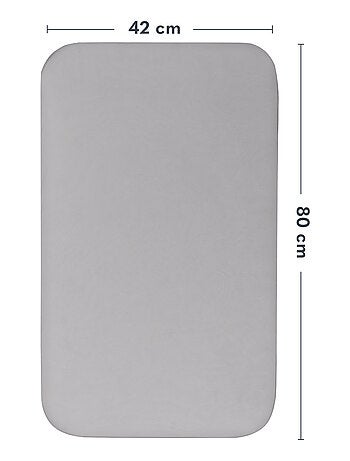 2x Lençol de Baixo em Bambu LIONELO - Berço e Co-Sleeping - 80x40 cm - Universal