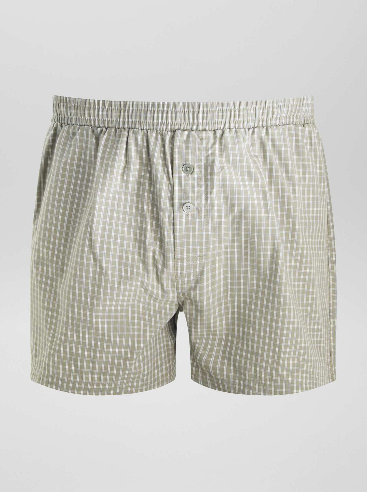 PULLIN Boxer Master DEEPFOREST Uomo - Verde, Taglia XXL, In Cotone Elasticizzato, Prodotto In Portogallo