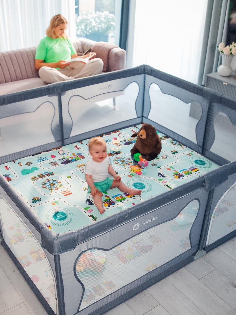 3-in-1 reisbedje LIONELO Alice – Ultralicht – Babybedje – Box – Matras van 3 cm – Tas inbegrepen Bege - Kiabi