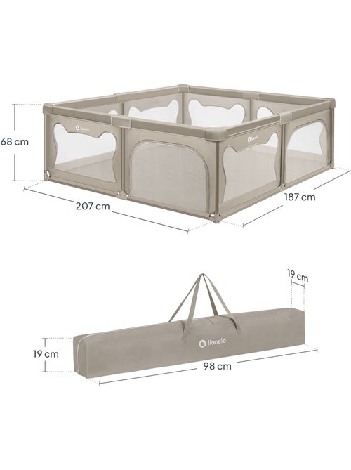 3-in-1 reisbedje LIONELO Alice – Ultralicht – Babybedje – Box – Matras van 3 cm – Tas inbegrepen - Kiabi 3-in-1 reisbedje LIONELO Alice – Ultralicht – Babybedje – Box – Matras van 3 cm – Tas inbegrepen - Kiabi