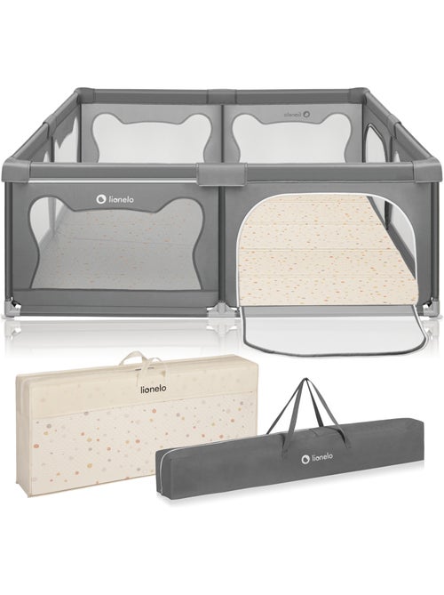 3-in-1 reisbedje LIONELO Alice – Ultralicht – Babybedje – Box – Matras van 3 cm – Tas inbegrepen - Kiabi 3-in-1 reisbedje LIONELO Alice – Ultralicht – Babybedje – Box – Matras van 3 cm – Tas inbegrepen - Kiabi