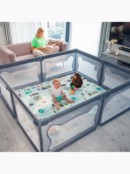 3-in-1 reisbedje LIONELO Alice – Ultralicht – Babybedje – Box – Matras van 3 cm – Tas inbegrepen - Kiabi 3-in-1 reisbedje LIONELO Alice – Ultralicht – Babybedje – Box – Matras van 3 cm – Tas inbegrepen - Kiabi