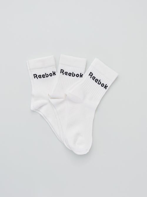 3 pares de meias 'Reebok' - Kiabi