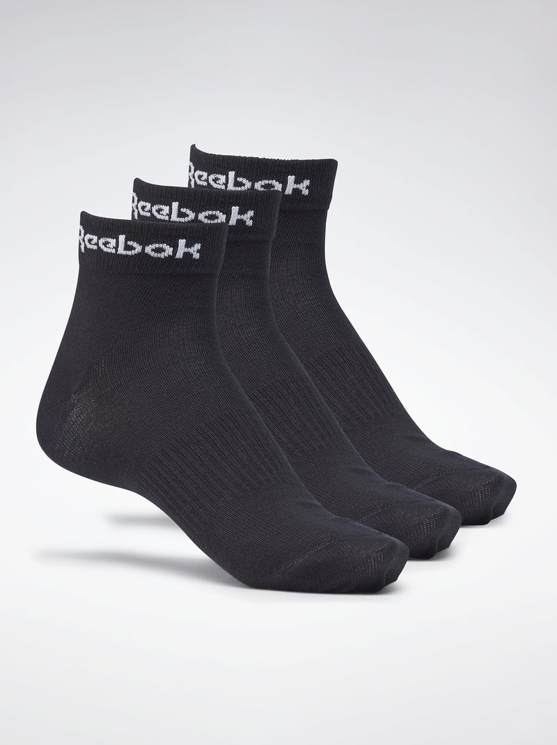 3 pares de meias 'Reebok' Preto - Kiabi