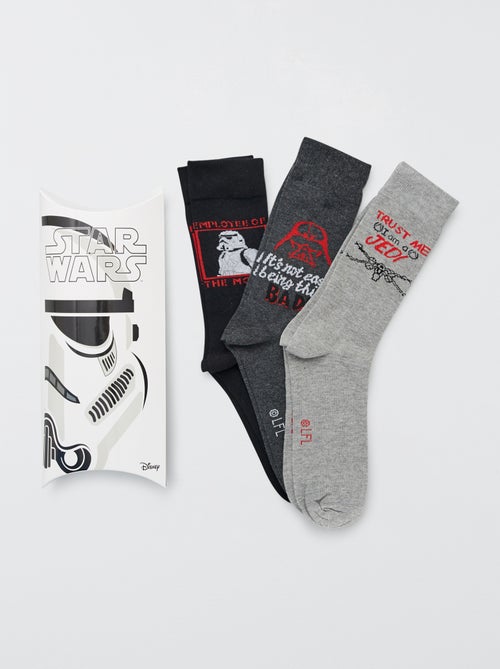 3 pares de meias 'Star Wars' - Kiabi