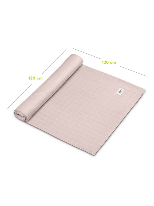 3 x fraldas de bebé de algodão e bambu natural LIONELO – 120 x 120 cm - Kiabi 3 x fraldas de bebé de algodão e bambu natural LIONELO – 120 x 120 cm - Kiabi