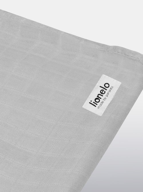 3 x fraldas de bebé de algodão e bambu natural LIONELO – 120 x 120 cm - Kiabi 3 x fraldas de bebé de algodão e bambu natural LIONELO – 120 x 120 cm - Kiabi