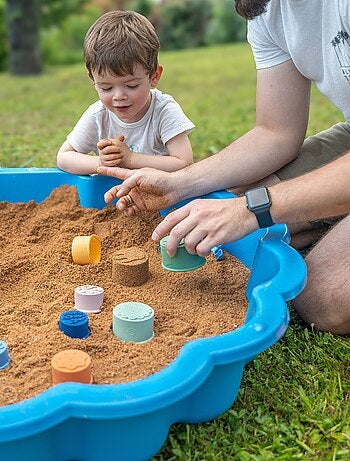 4 copos de banho empilháveis