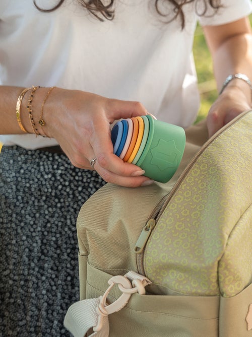 4 copos de banho empilháveis - Kiabi