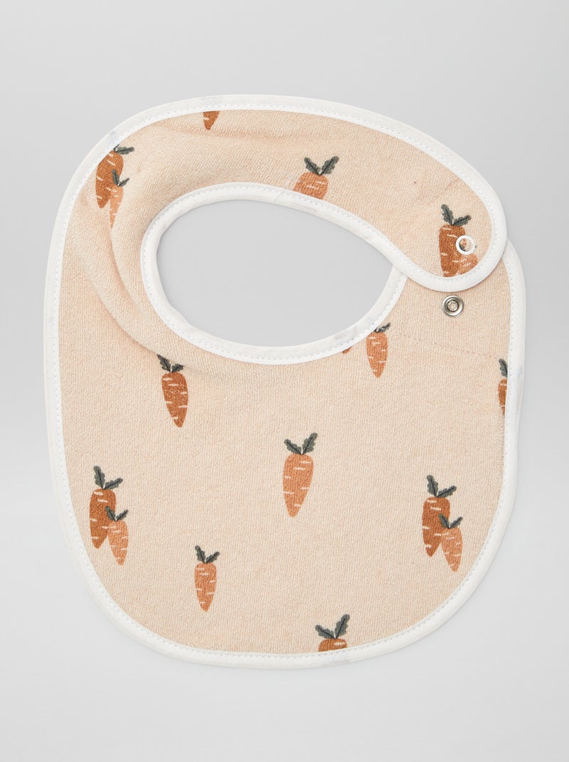 5 babetes com estampados divertidos com fecho de pressão CASTANHO - Kiabi
