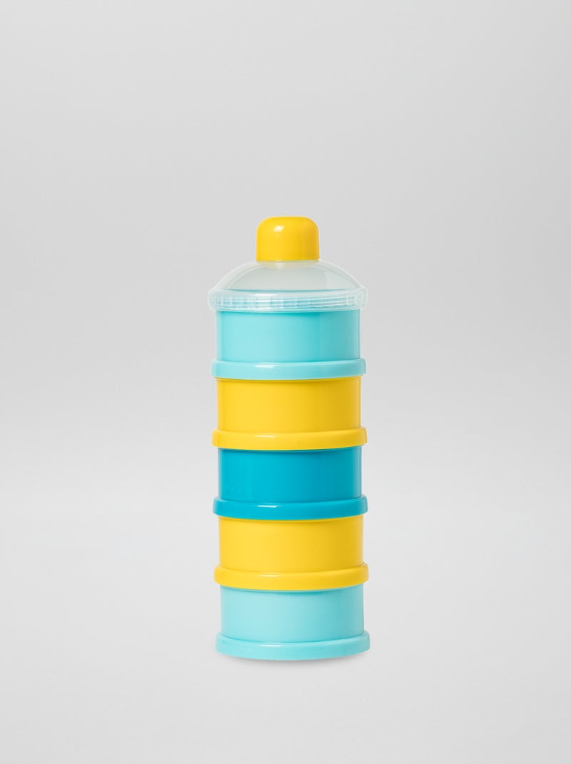 5 caixas doseadoras de leite Azul/ Amarelo - Kiabi