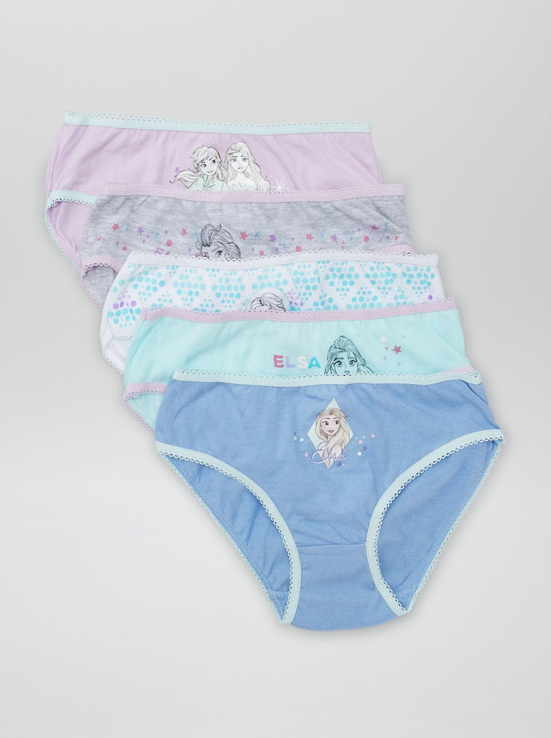 5 cuecas 'Frozen' 'Disney' VIOLETA - Kiabi