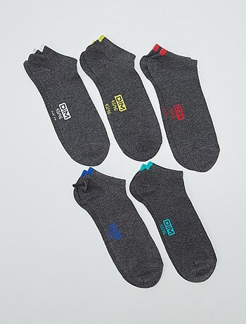 5 pares de meias 'DIM'