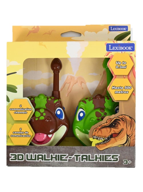 500m/0,3 milhas dinossauros 3d walkie talkies - Kiabi