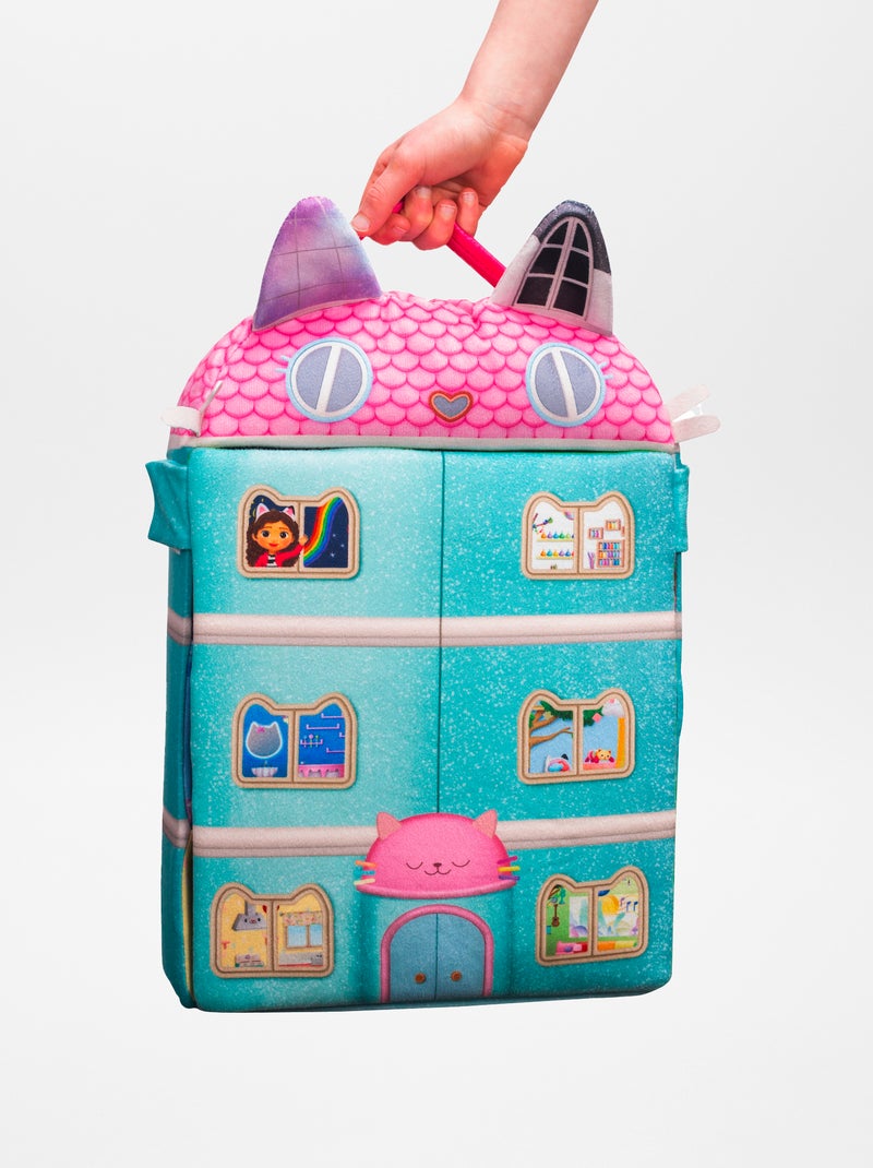 'A Casa Mágica da Gaby' + 3 mini peluches AZUL - Kiabi