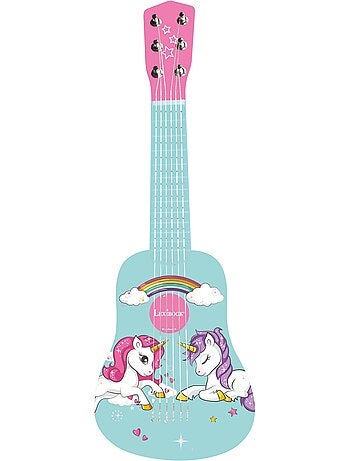 A minha primeira guitarrara de madeira unicórnio 21'' / 53 cm