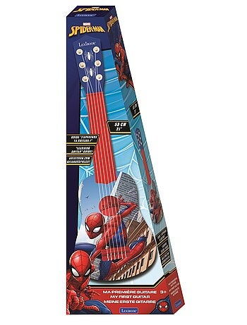 A minha primeira guitarrara spiderman 21/53 cm
