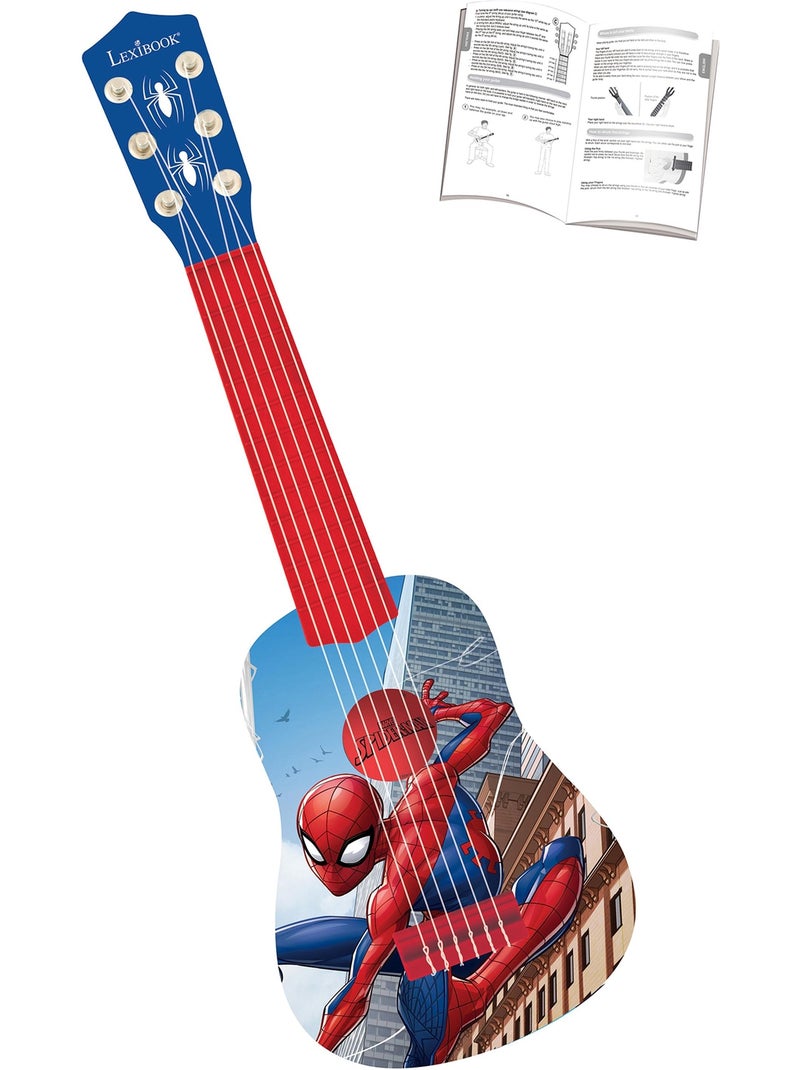 A minha primeira guitarrara spiderman 21/53 cm Azul - Kiabi