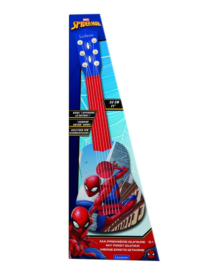 A minha primeira guitarrara spiderman 21/53 cm Azul - Kiabi