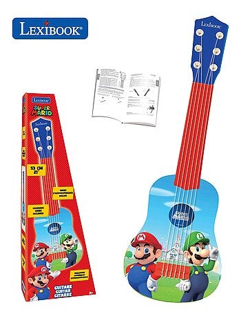 A minha primeira guitarrara super mario 21/53 cm