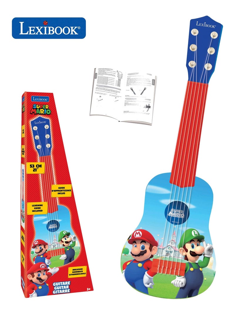 A minha primeira guitarrara super mario 21/53 cm Azul - Kiabi