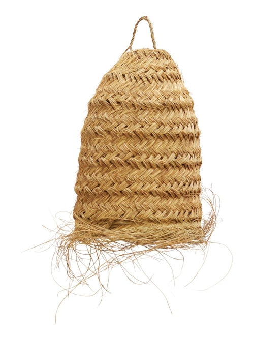 Abajur em tubo de fibra de palmeira - Kiabi