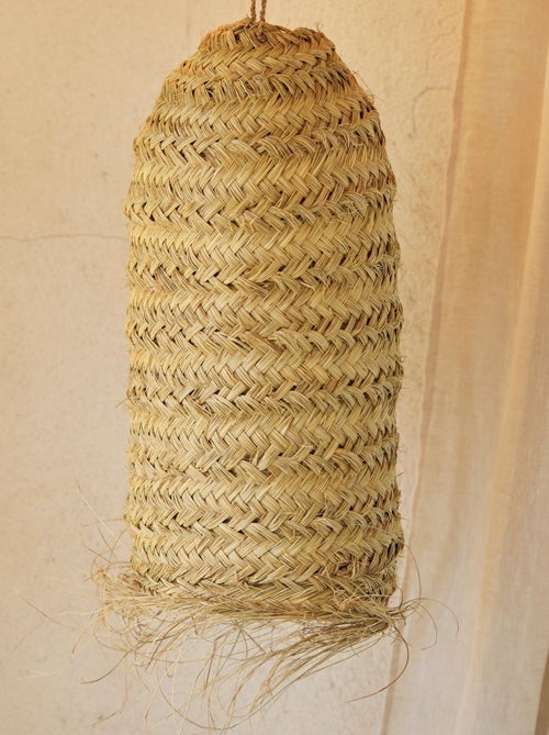 Abajur em tubo de fibra de palmeira - Kiabi