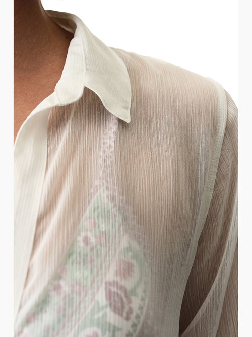 Abbie camisa de manga comprida penti - Kiabi Abbie camisa de manga comprida penti - Kiabi