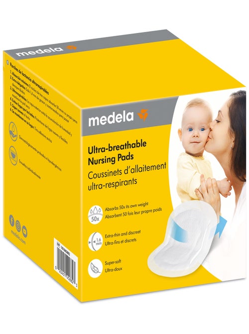 Absorventes de amamentação ultra respiráveis x180 - finos, discretos e absorventes - proteção - Kiabi Absorventes de amamentação ultra respiráveis x180 - finos, discretos e absorventes - proteção - Kiabi