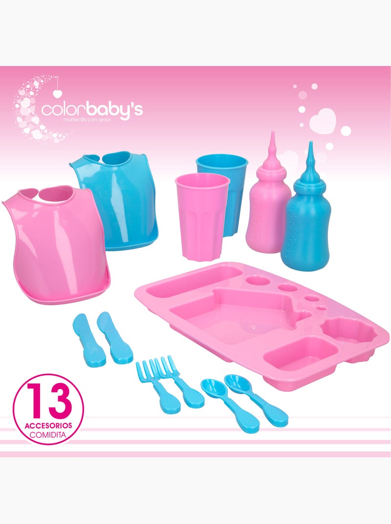 Acessórios de brinquedo para bebês c/banheira colorbaby's N/D - Kiabi