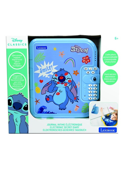 Agenda eletrónica stitch secret seguro - Kiabi