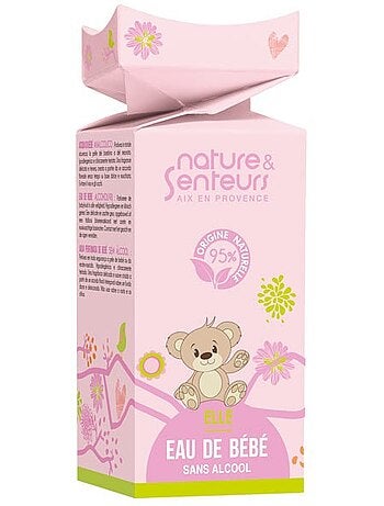 Água de senteur menina 50 ml sem álcool