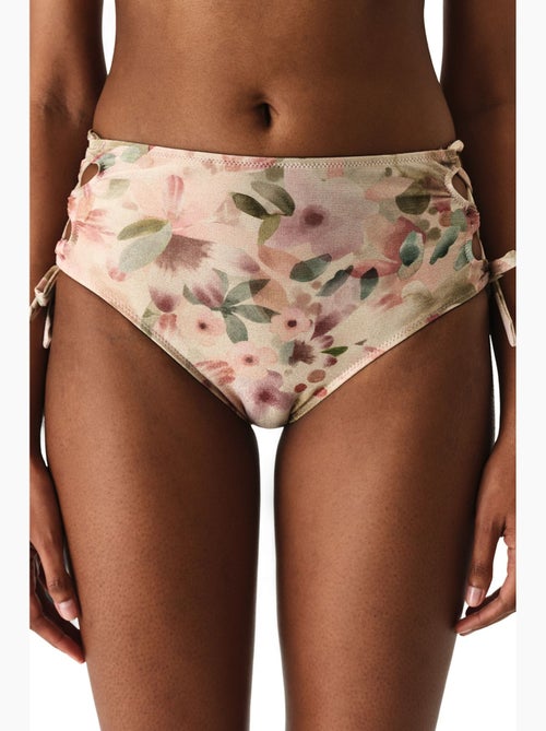 Aires fashion parte de baixo de biquíni floral com brilho e cintura subida penti - Kiabi Aires fashion parte de baixo de biquíni floral com brilho e cintura subida penti - Kiabi