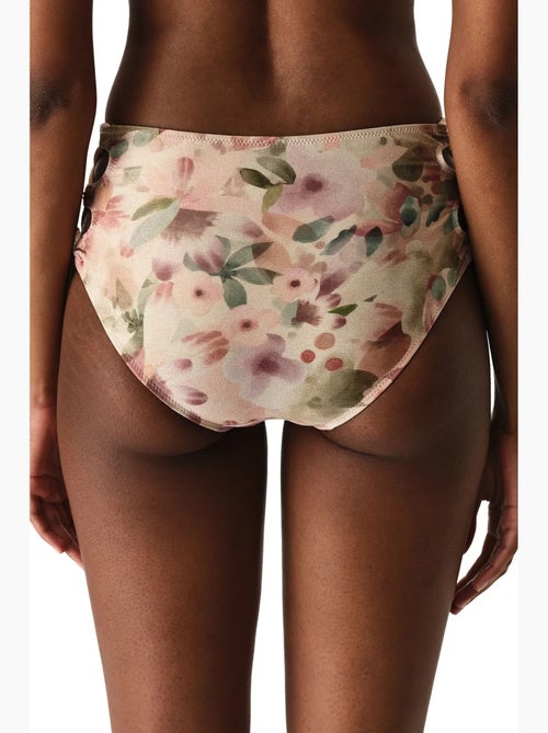 Aires fashion parte de baixo de biquíni floral com brilho e cintura subida penti - Kiabi Aires fashion parte de baixo de biquíni floral com brilho e cintura subida penti - Kiabi