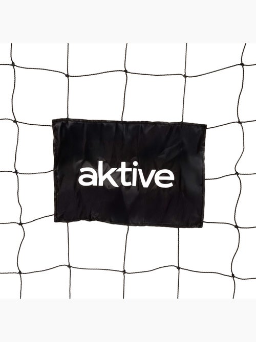 Aktive baliza de futebol de aço 180x60x120 cm com rede resistente e 6 pinos - Kiabi Aktive baliza de futebol de aço 180x60x120 cm com rede resistente e 6 pinos - Kiabi